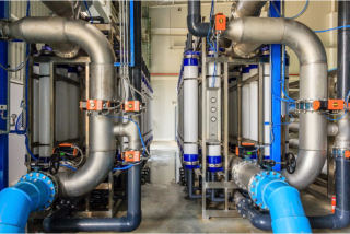 water pipe systems remove mineral scale biofilm