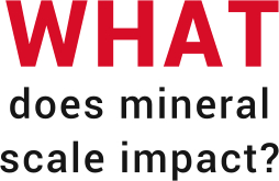 what does mineral scale impact